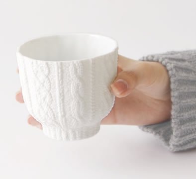 Trace Face cup knit wear
