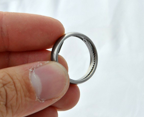 Titanium Escape Ring
