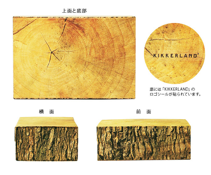 kikkerland woodblock box