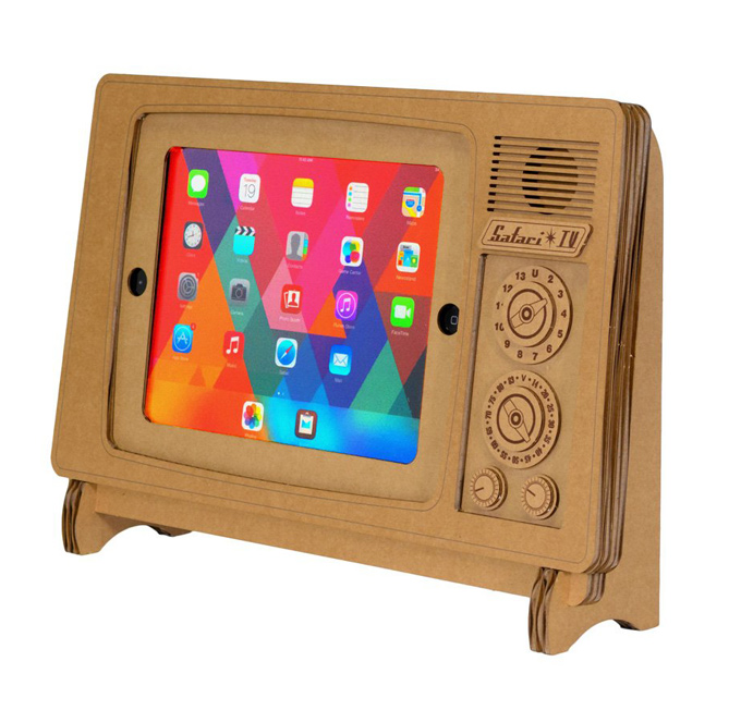 Safari TV iPad Stand