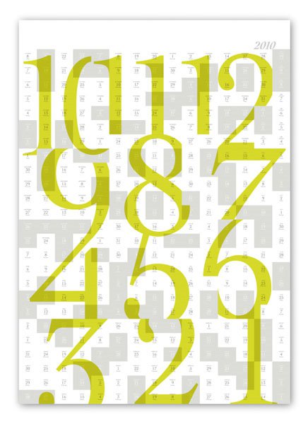 Re+g(リプラグ)　Pieces　2010年カレンダー