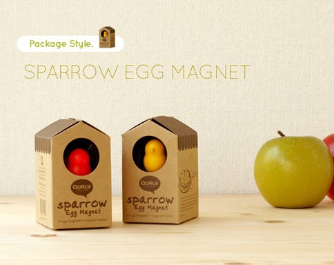 Sparrow Egg Magnet