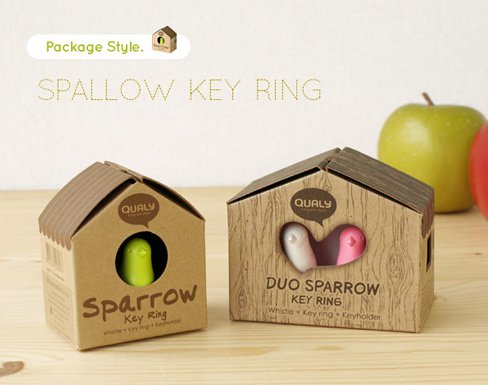 DUO Sparrow Key Ring
