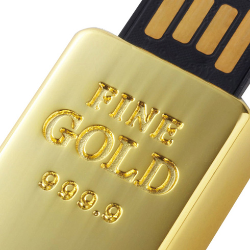 GOLD INGOT USBメモリ