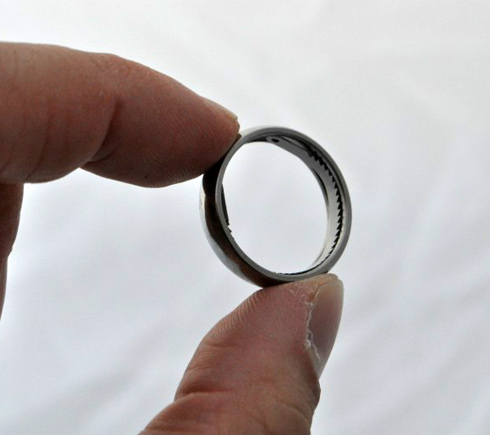 Titanium Escape Ring