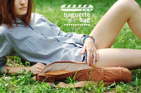 baguette bag by CYAN