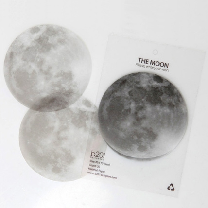 Full Moon Sticky Note