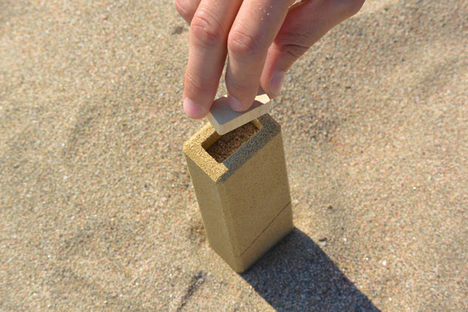 sand packaging