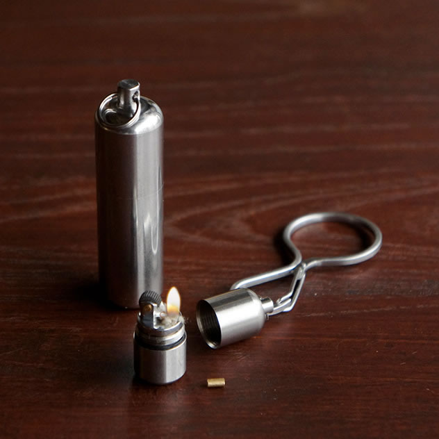 Stainless Steel Peanut Lighter ステンレススチールピーナッツライター